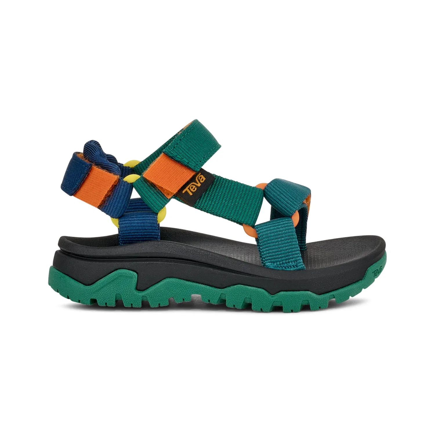 Детские спортивные сандалии с ремешками Teva, Blue Coral Multi