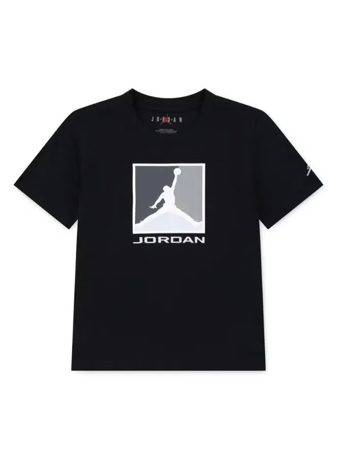 Футболка с коротким рукавом с принтом Mj Flight Essentials Big Logo 3.0 Jordan, черный