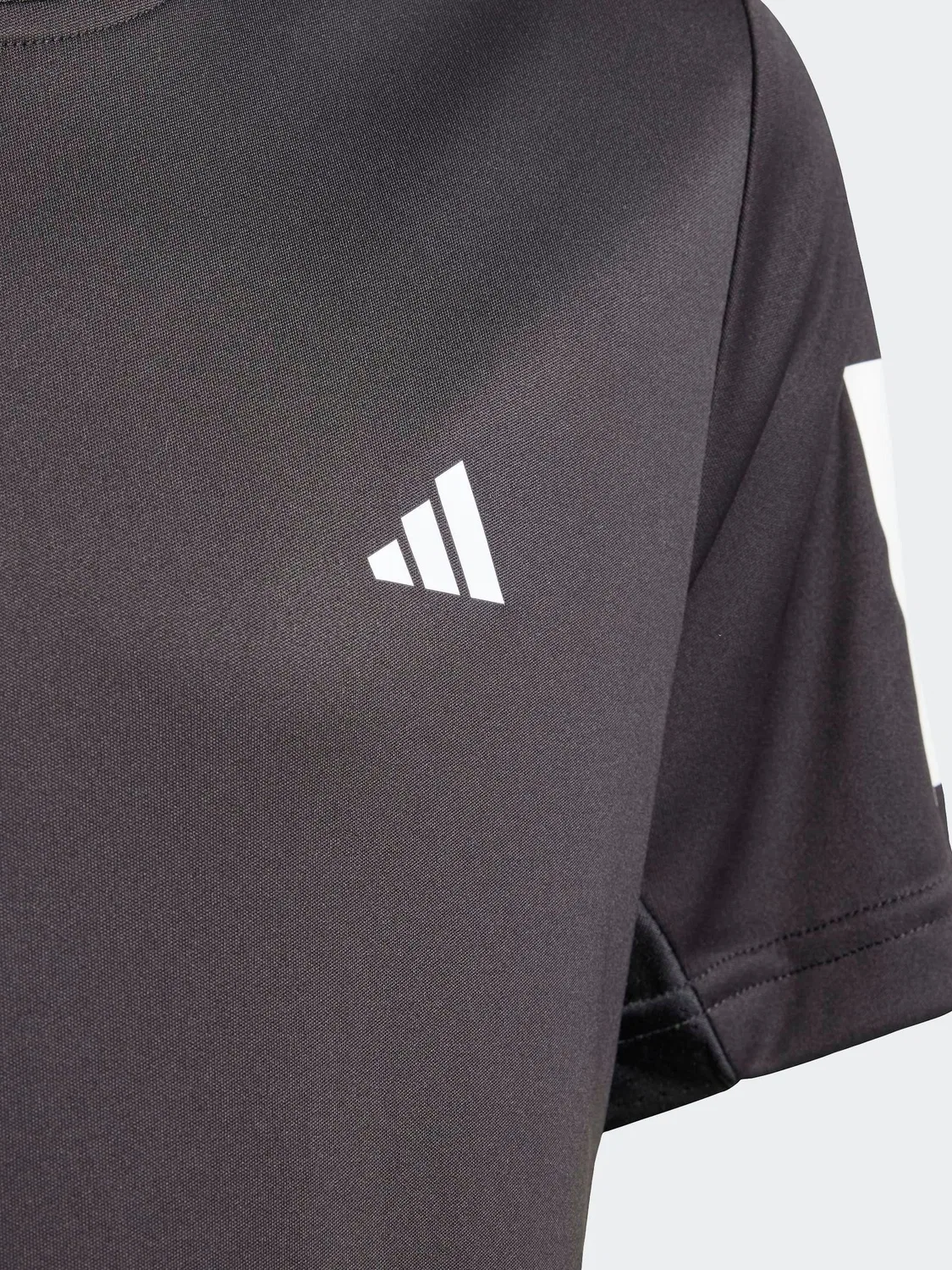 Футболка теннисная Club Tennis 3S adidas, черный — фото 3