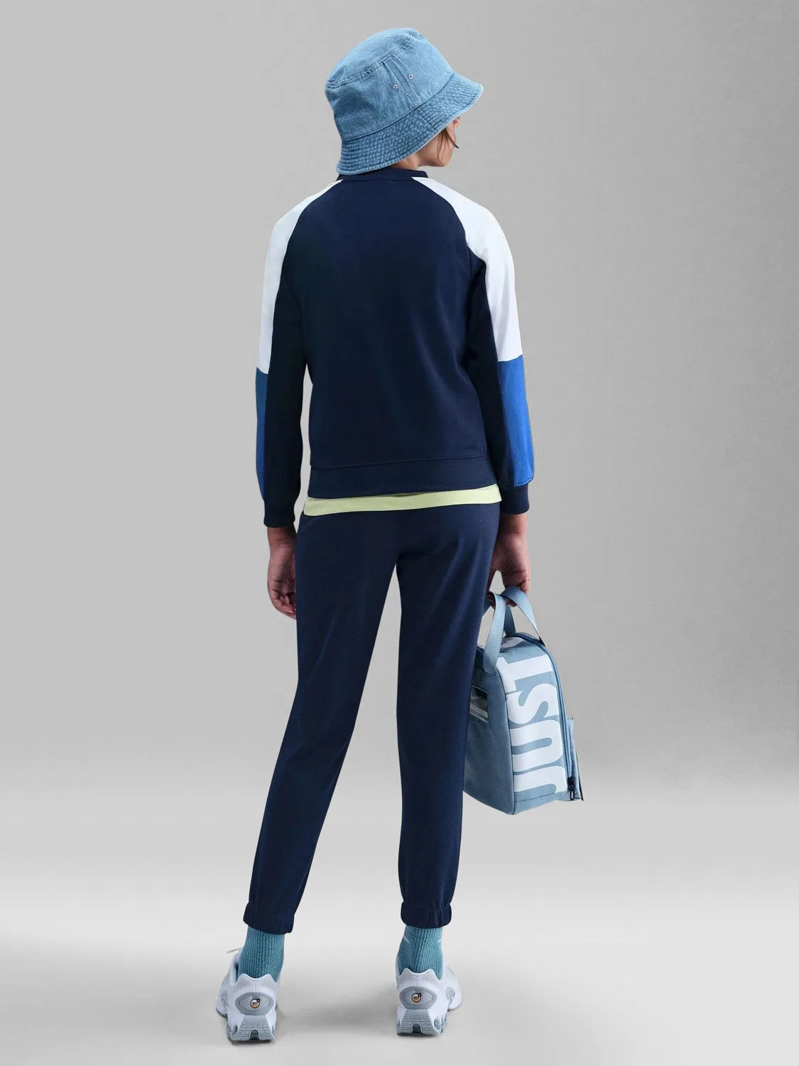 Спортивный костюм Dri-FIT, модель Crew Nike, Midnight Navy — фото 2