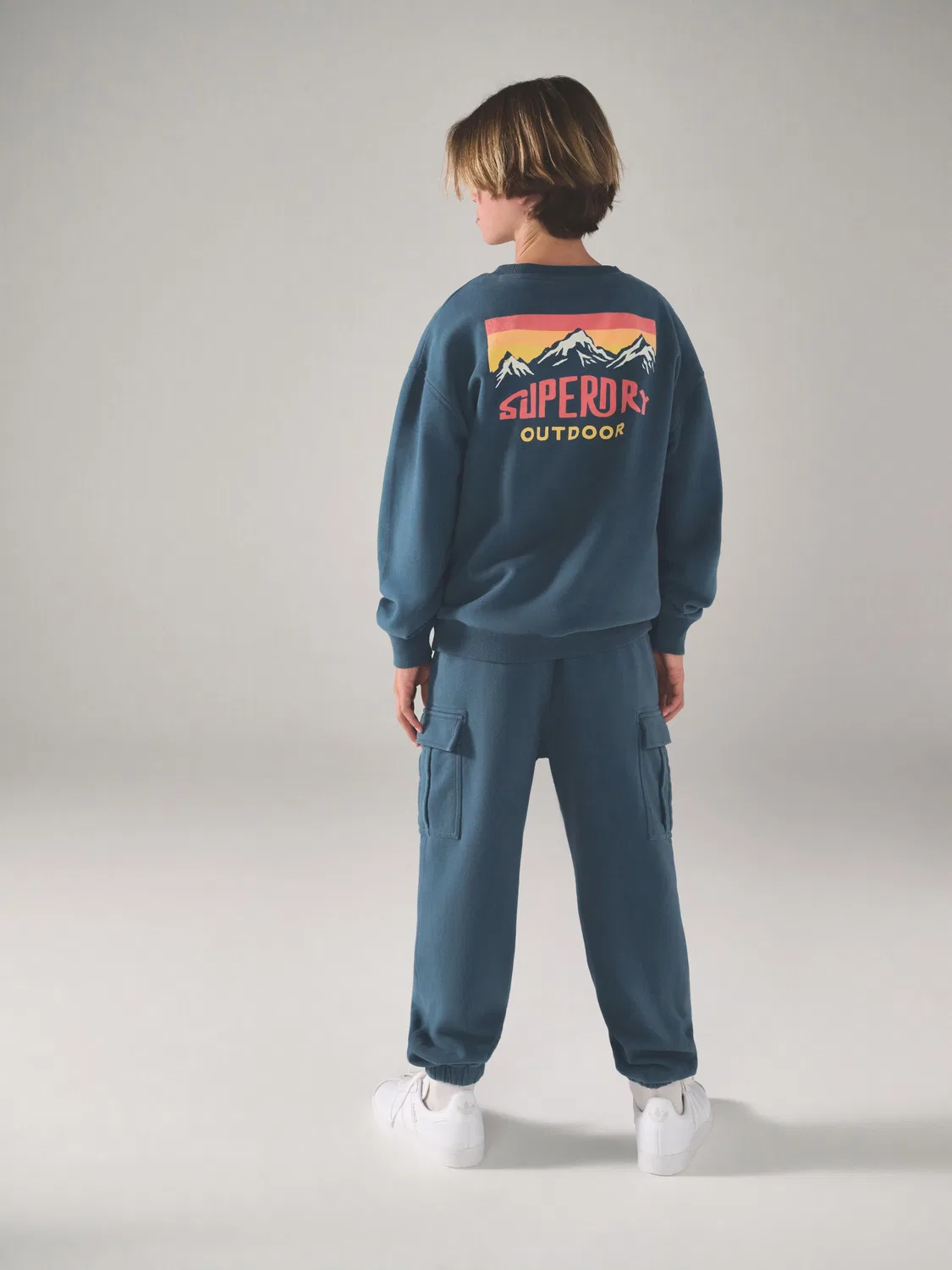 Спортивный костюм Superdry Blue Red, сине-красный — фото 2
