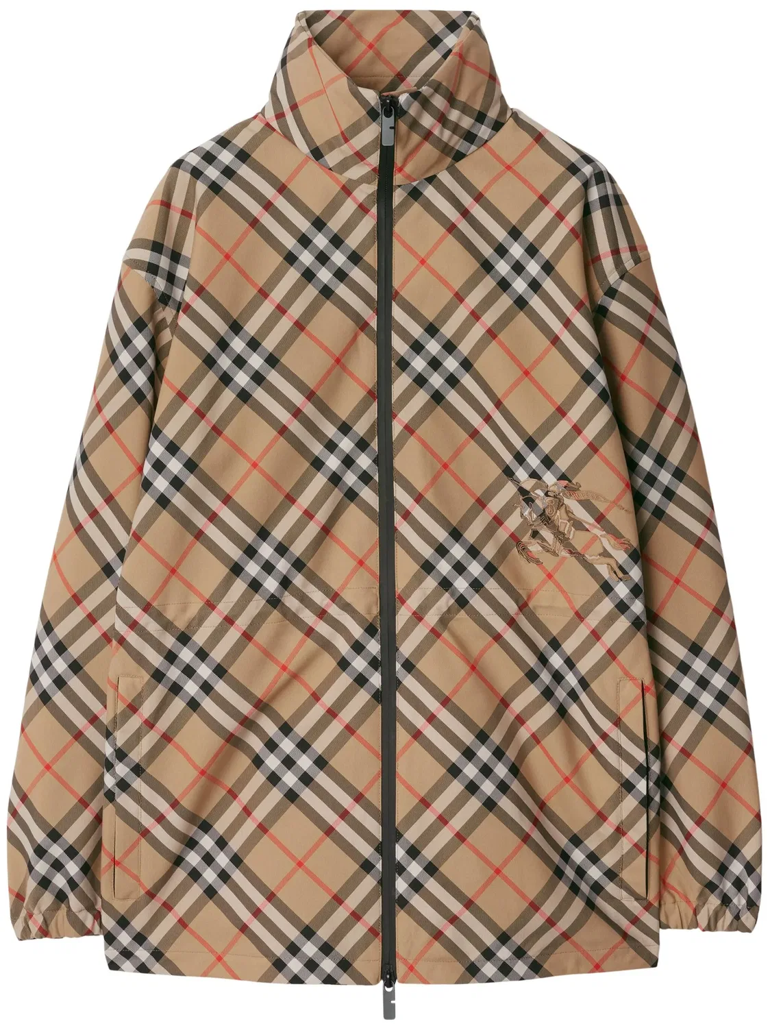 Куртка в клетку Burberry, нейтральный