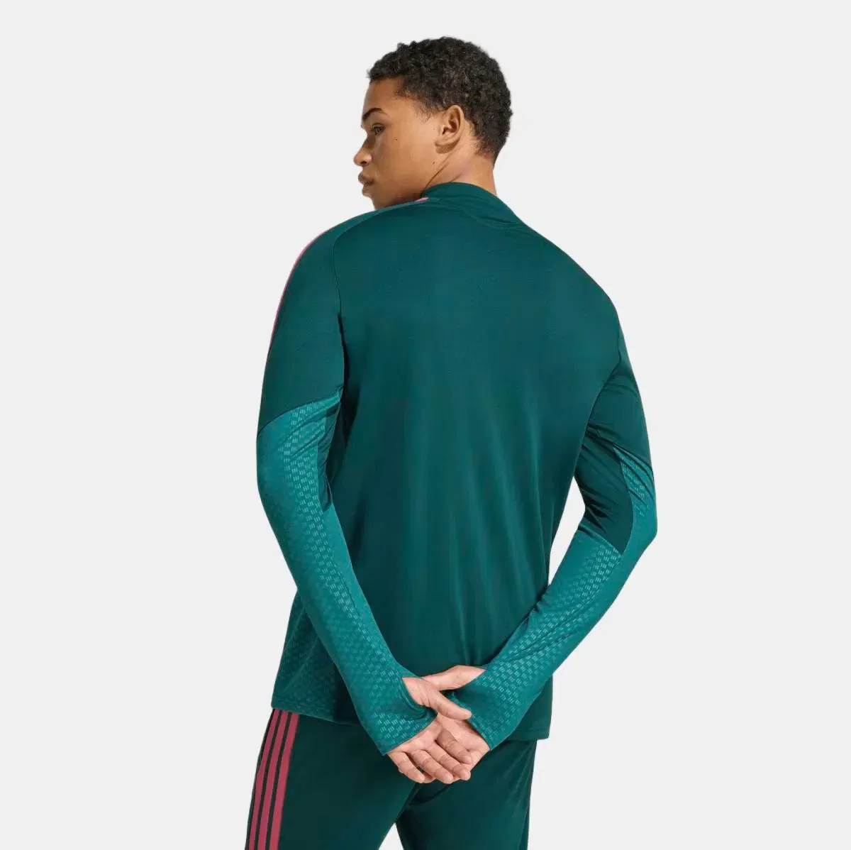 Мужская футболка с длинным рукавом Training Real Madrid CF 2026-2027 adidas, Роза — фото 2