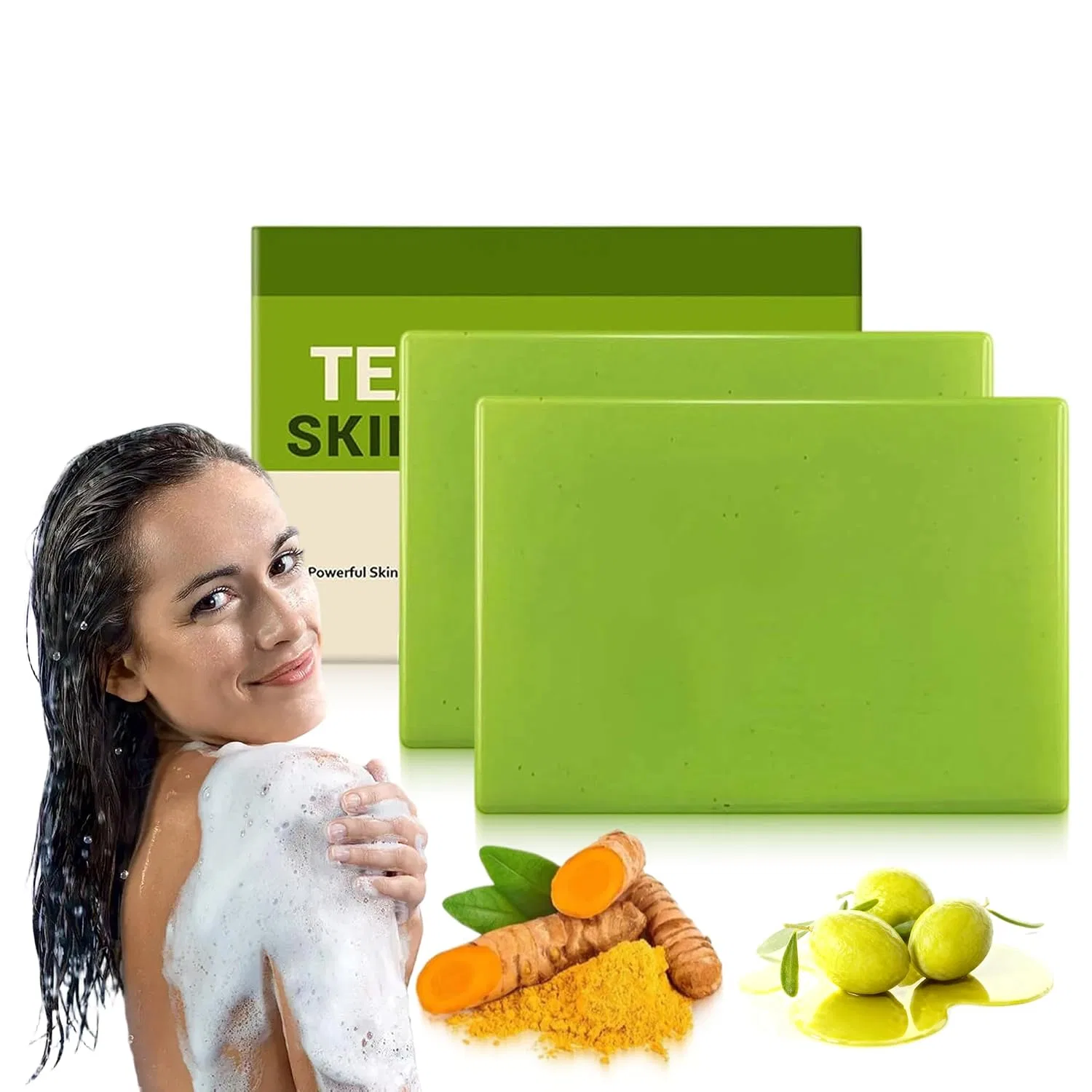 Мыло Loravey Relief Soap Bar с маслом чайного дерева, 2 шт, 100 г Generisch