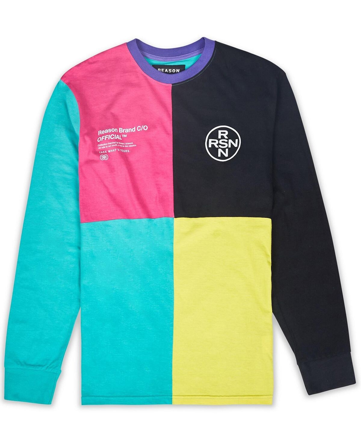 

Мужская футболка nolan с длинными рукавами Reason, мульти, Синий, Мужская футболка nolan с длинными рукавами Reason, мульти