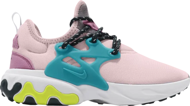 

Кроссовки Nike Wmns React Presto 'Lemon Venom', фиолетовый