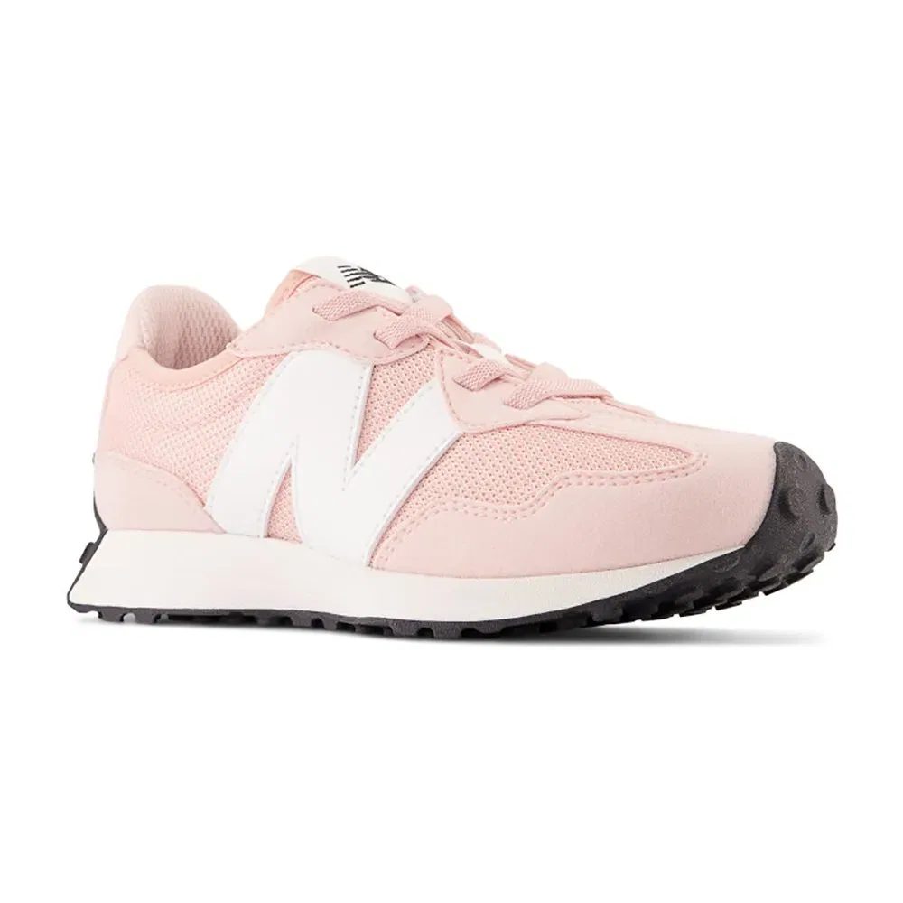 Кроссовки со шнуровкой 327 New Balance, розовый — фото 4