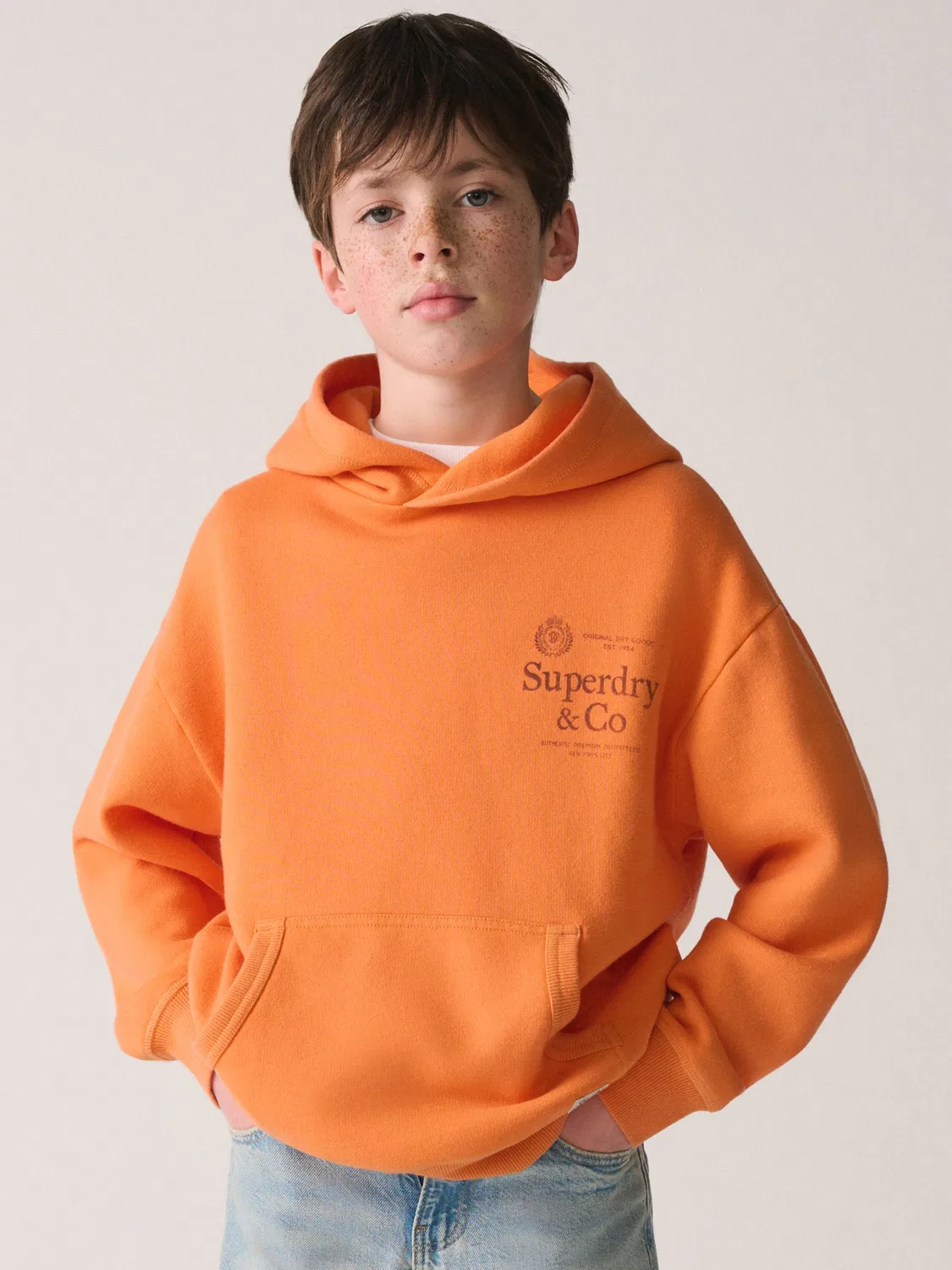 Худи Superdry Orange, оранжевый — фото 2