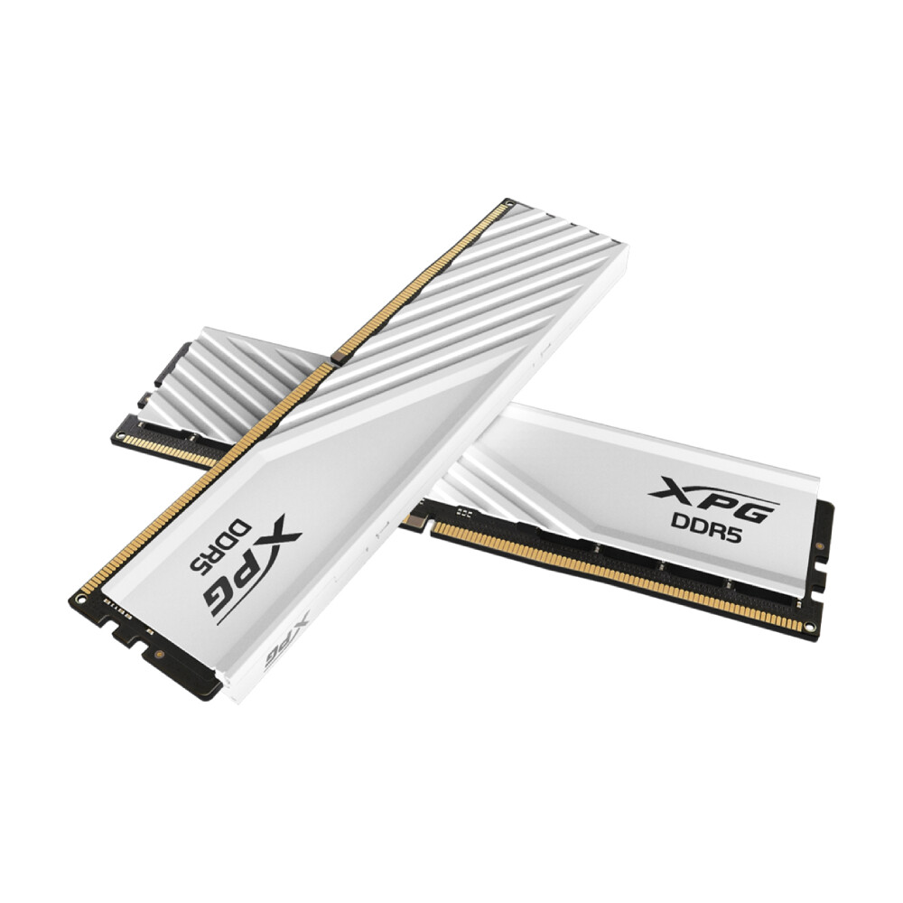 

Оперативная память Adata XPG Lancer Blade, 32Гб DDR5 (2x16 Гб), CL32, 6400 МГц, AX5U6400C3216G-DTLABWH, белый