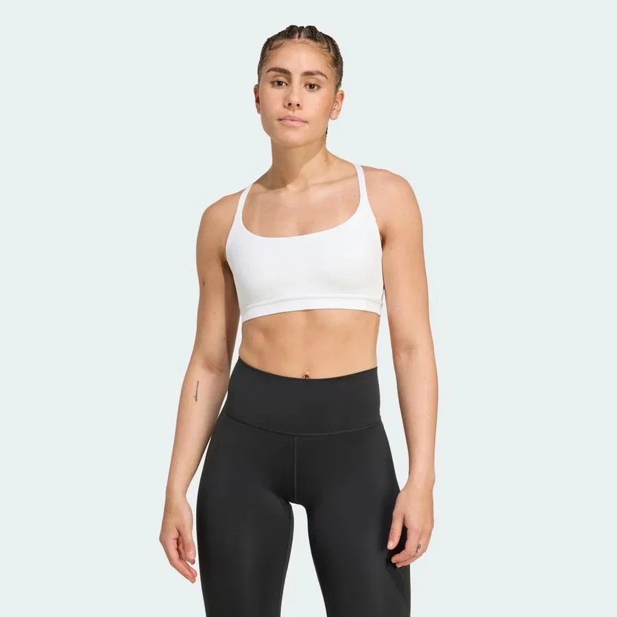 Женский спортивный бюстгальтер All Me adidas, Белый