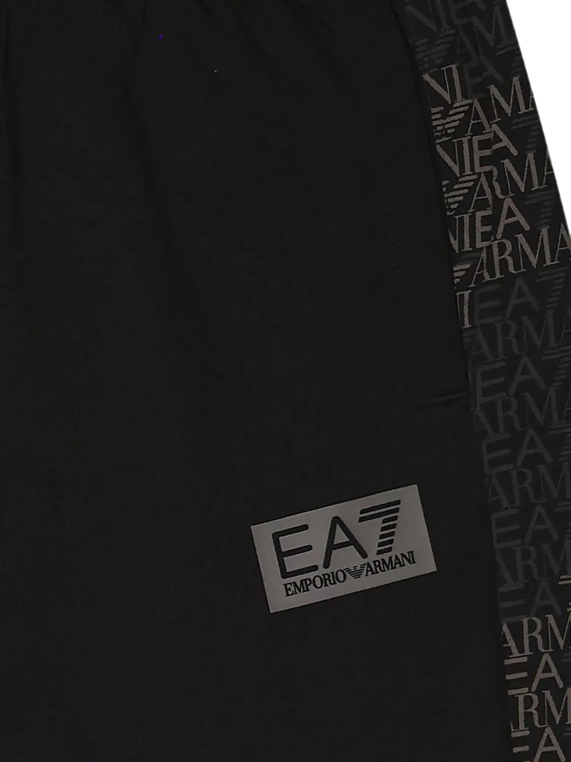 Спортивные брюки с нашивкой-логотипом Ea7 Emporio Armani, черный — фото 3