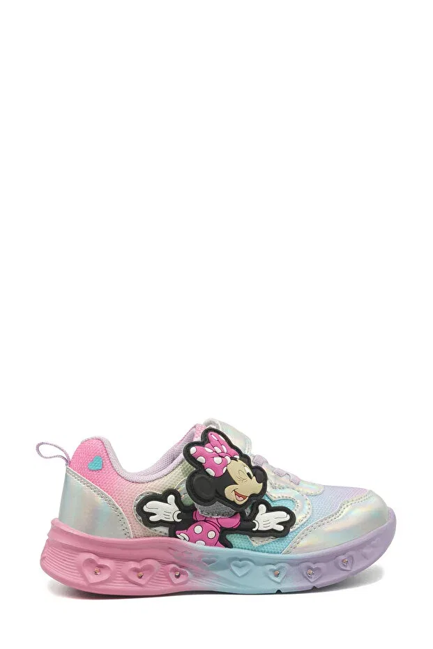 Детские кроссовки для девочек с принтом Minnie Mouse, Multicolored-102067310