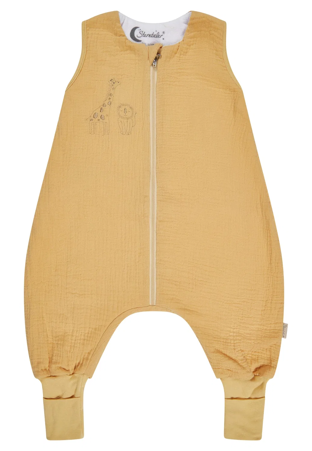 Спальный мешок с ножками Safari Sterntaler, охра