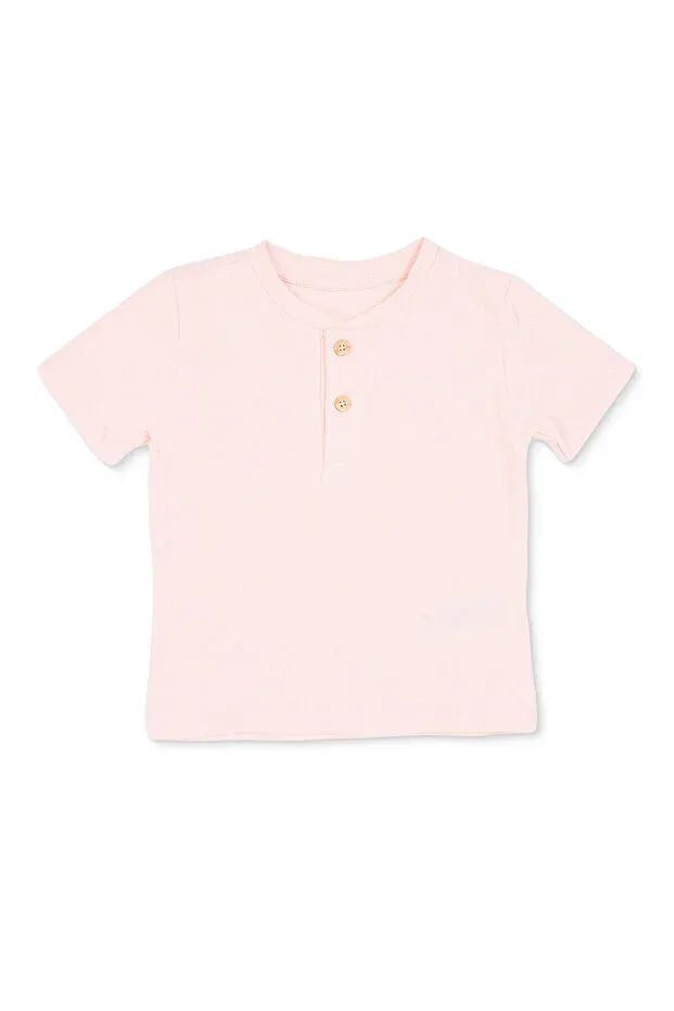 Детская футболка для мальчиков с коротким рукавом HelloBaby Ebebek Hello Baby, Salmon