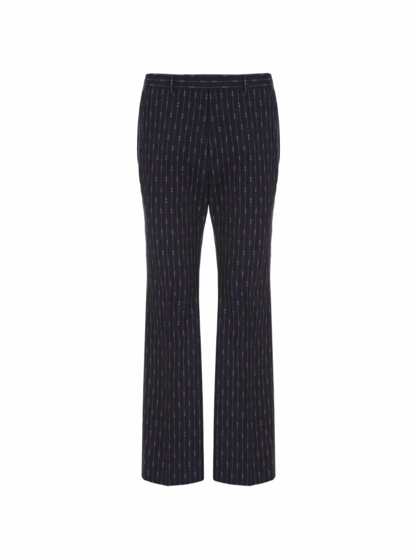 

Прямые брюки Horsebit Gucci, Черный, Прямые брюки Horsebit Gucci