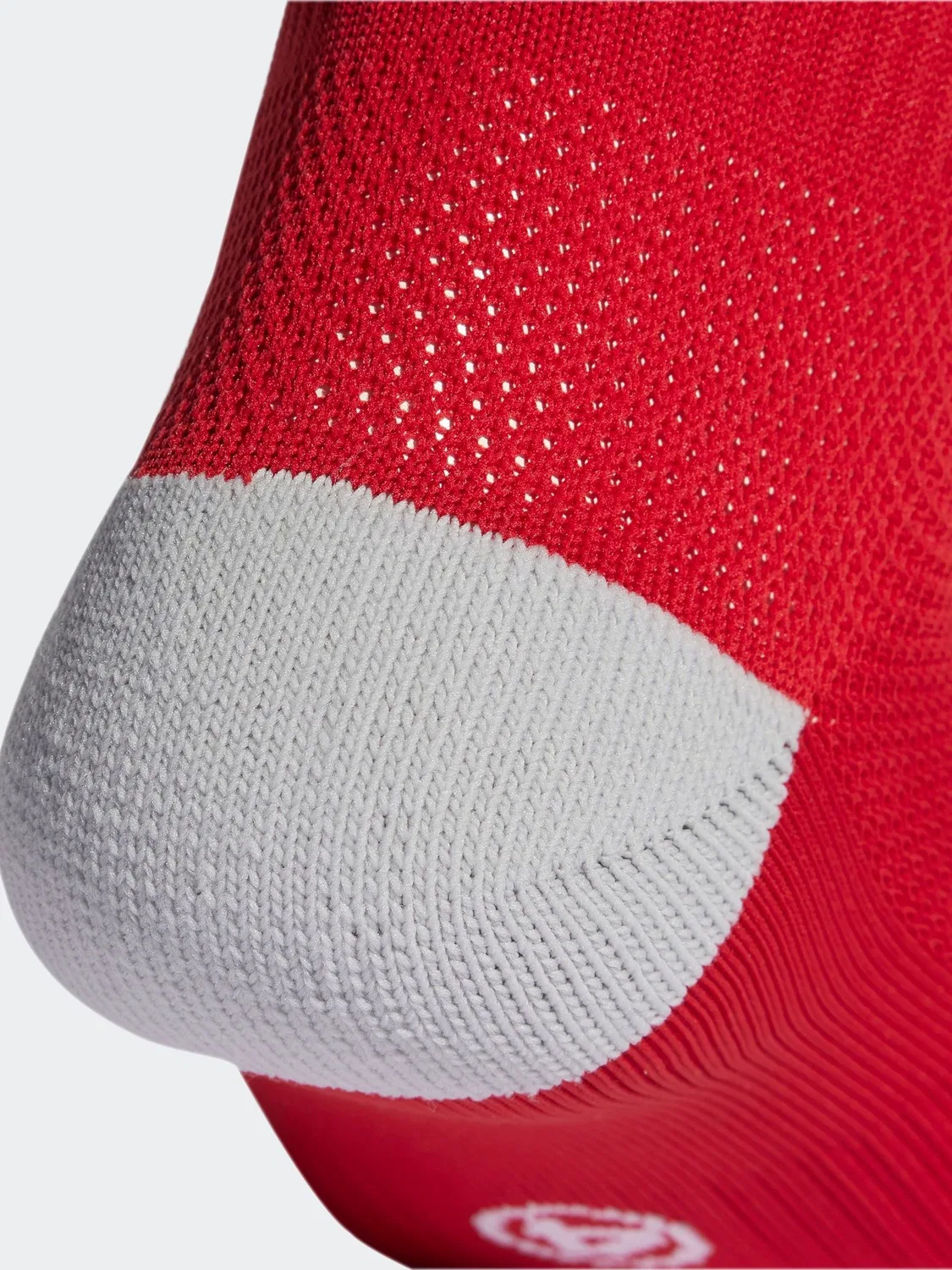 Носки футбольные adidas Red Performance Milano 23, красные — фото 3
