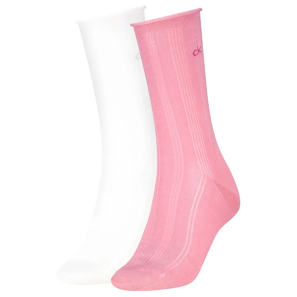 Женские хлопковые носки Calvin klein, Pink