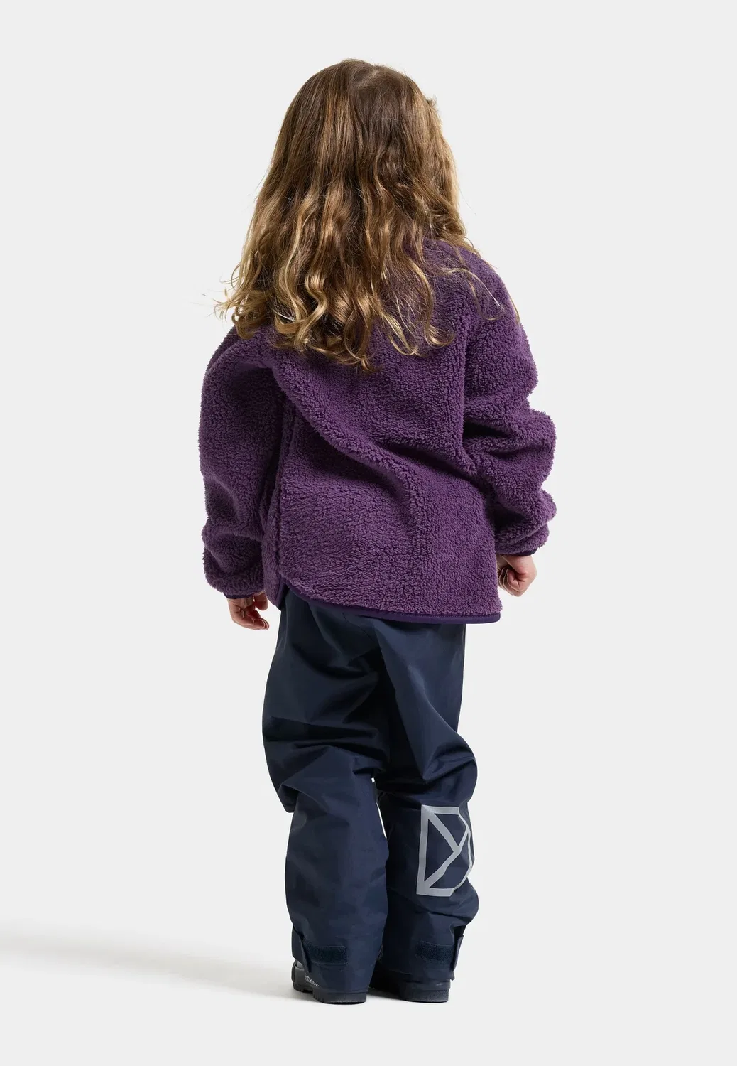 Куртка унисекс Gibbs на молнии из флиса Didriksons, Northen Purple — фото 3