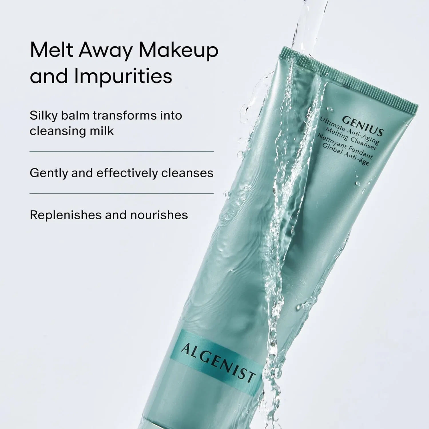 Очищающий гель ALGENIST Genius Ultimate Anti-Ageing Melting Cleanser, 150 мл, Авокадо — фото 2