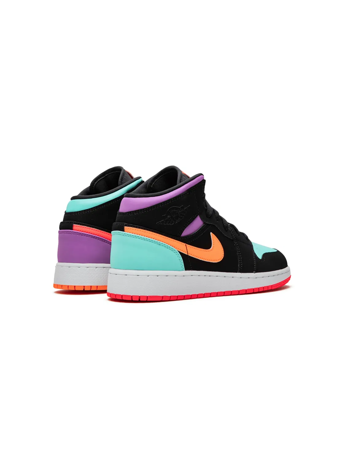 Кроссовки Air Jordan 1 Mid "Candy", черный — фото 3