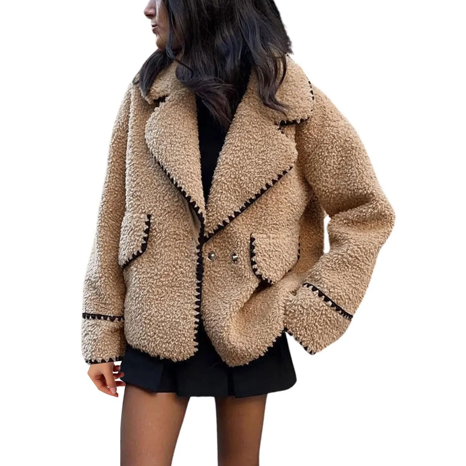 Женское зимнее пальто с капюшоном, dark khaki