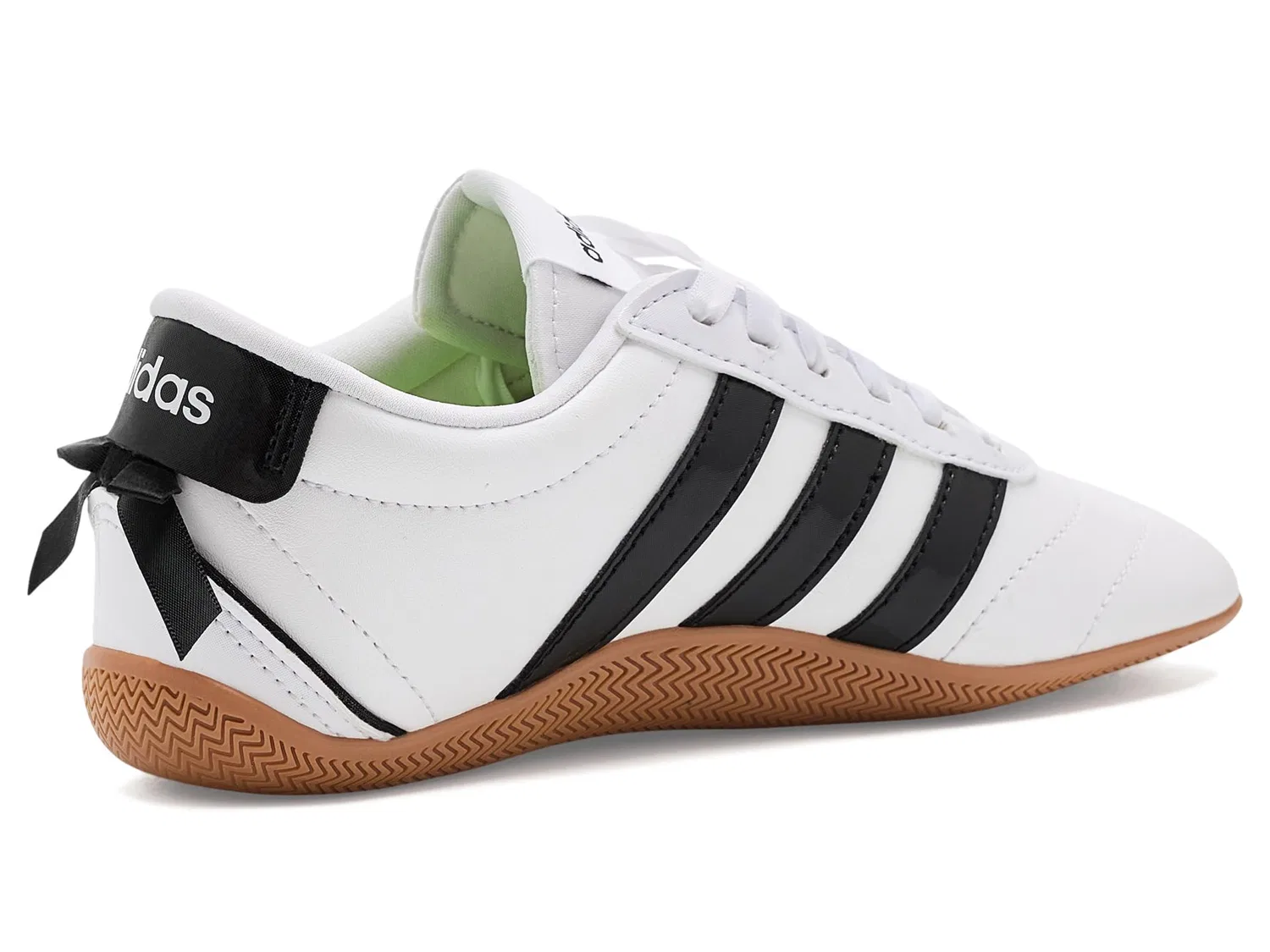Кроссовки Grand Court Low (для больших детей) Adidas Kids, White/Black/Yellow — фото 4