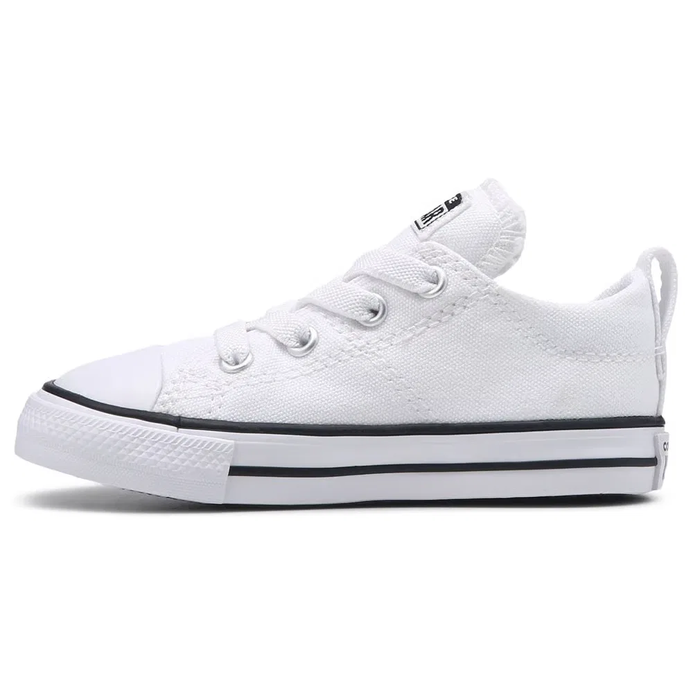 Детские низкие кроссовки Chuck Taylor All Star Madison для малышей Converse, White/Black — фото 3