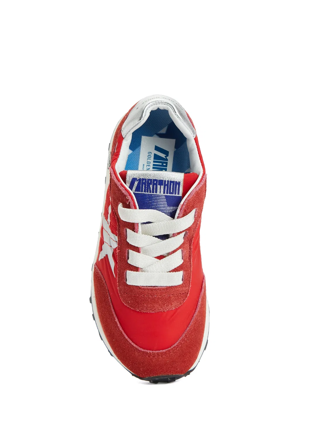 Кроссовки Marathon Golden Goose, red — фото 4