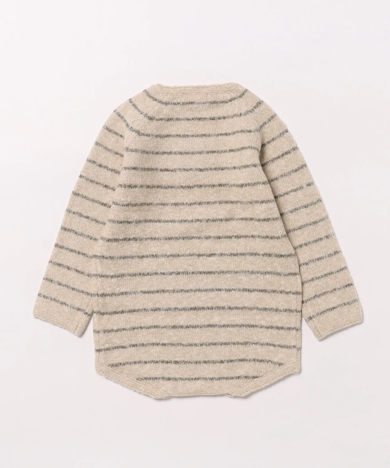 Детский боди-комбинезон хлопковый Riggens Romper Quincy Mae, Basil Stripe — фото 2