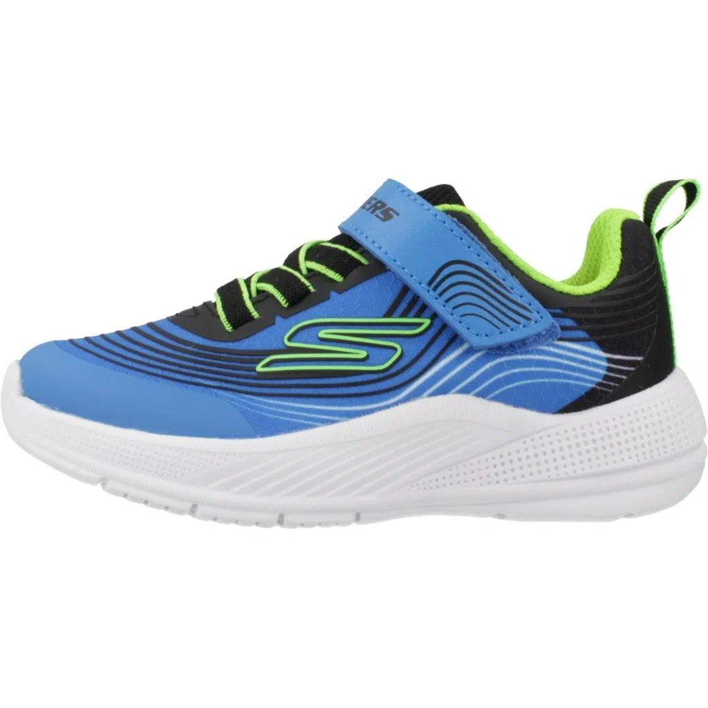 Детские кроссовки Skechers Microspec Advance, Schwarz — фото 2