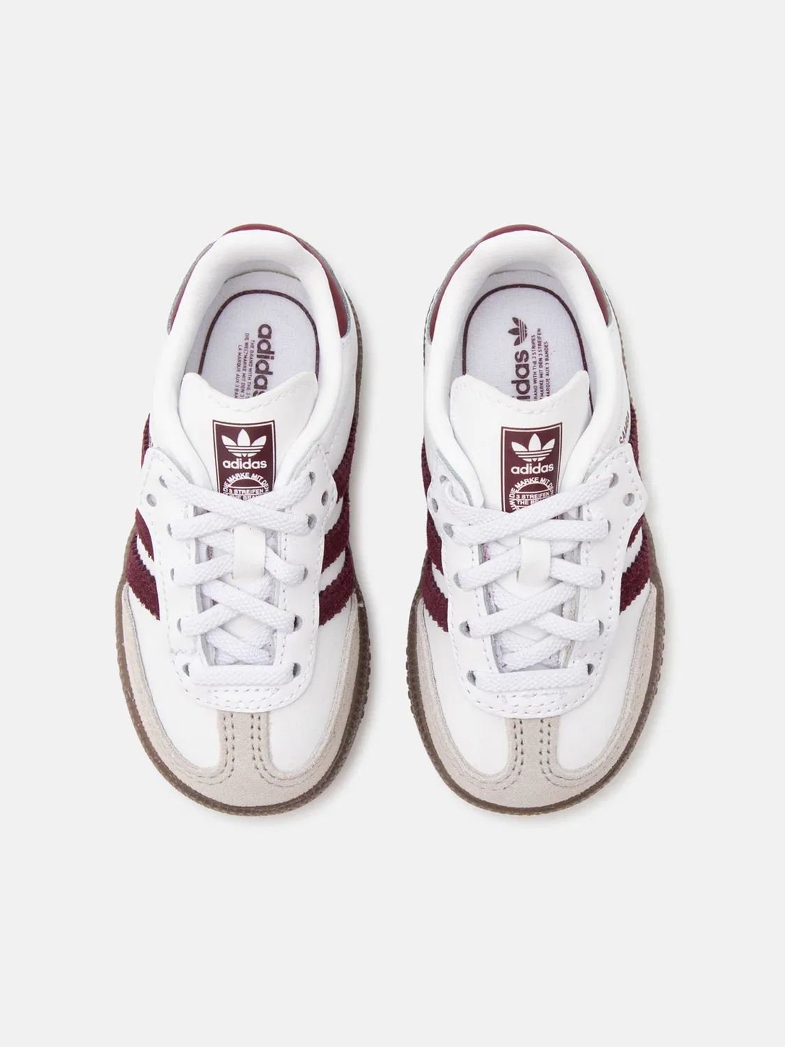 Кроссовки Adidas Originals SAMBA белого цвета — фото 3