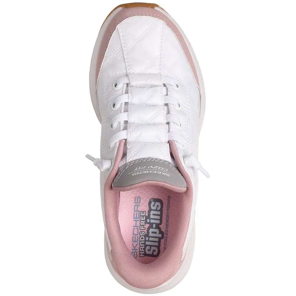 Детские кроссовки для девочек Contour Foam Skechers, White — фото 4