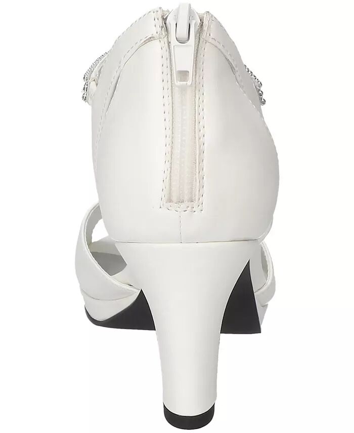 Женские босоножки на каблуке Flash Dress Easy Street, белый — фото 3