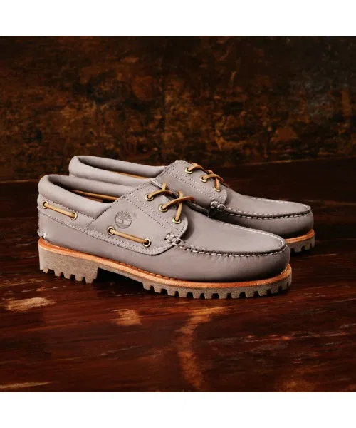 Мужская обувь Timberland 3-eye Lug Handsewn Boat Shoes — фото 2