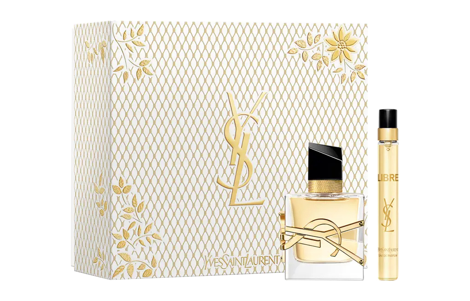 Набор духов Freedom, парфюмерная вода EDP, мандарин и лаванда, 30 мл + 10 мл SAINT LAURENT — фото 2
