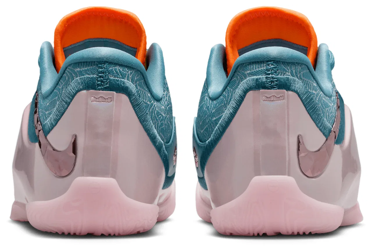 Кроссовки для мальчиков LeBron XXIII Nike, цвет Smokey Blue/Totl Orange — фото 3