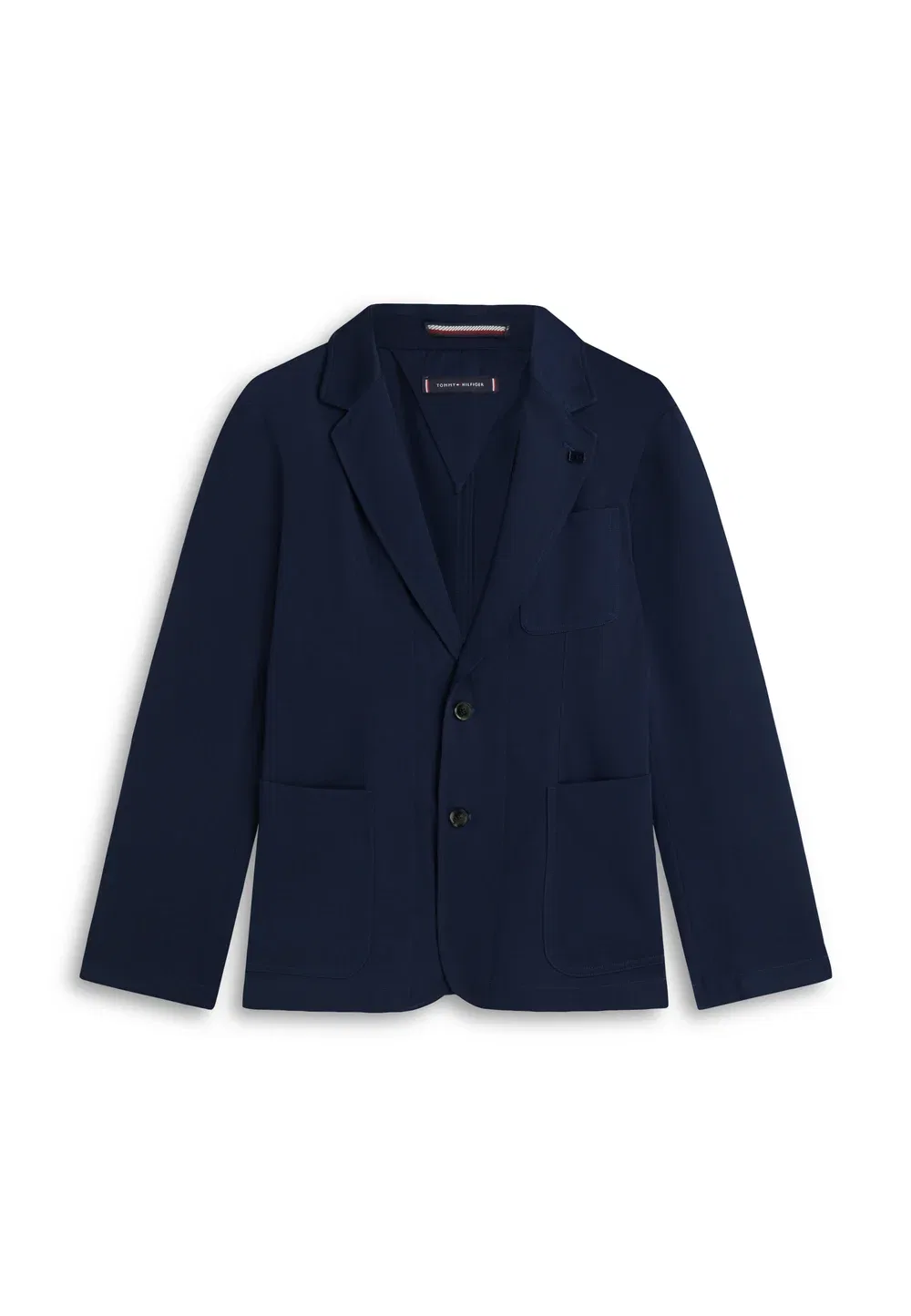 Повседневный стиль одежды - пиджак Tommy Hilfiger, Carbon Navy — фото 4