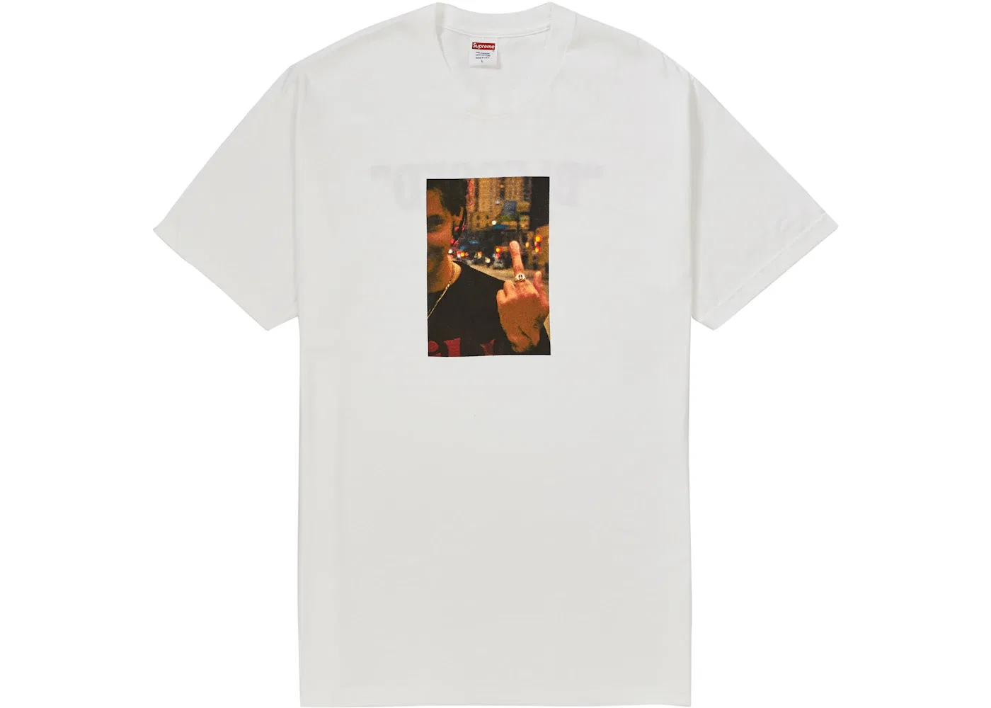 Мужская футболка с принтом Blessed Supreme, White