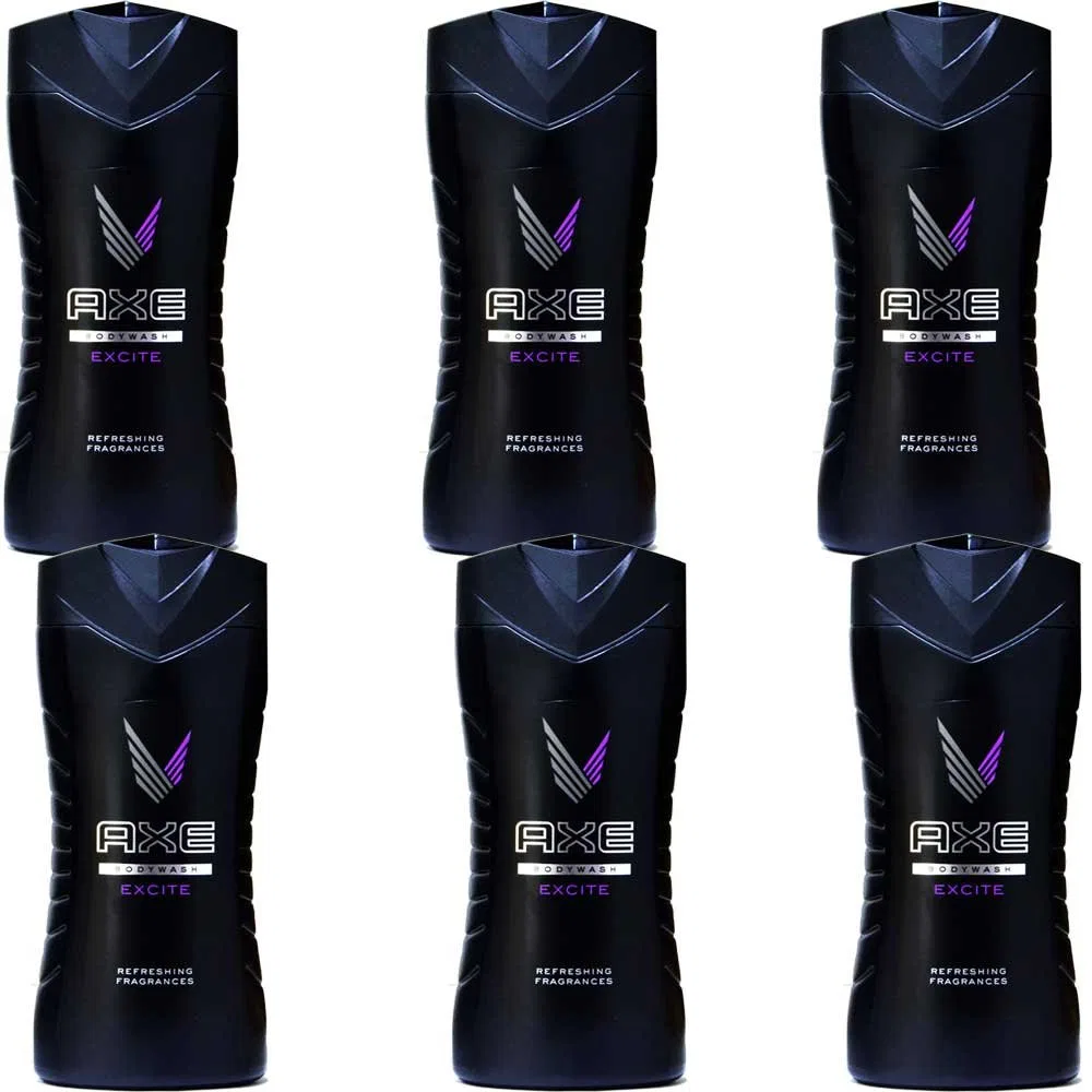 Гель для душа Excite, AXE, набор 6 x 250 мл, Vanilla