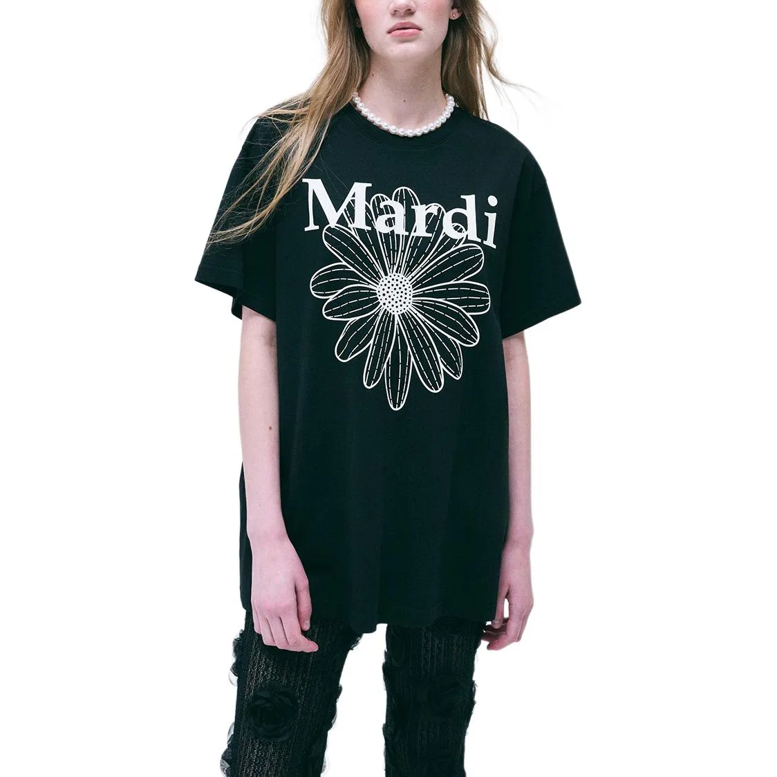 Детская футболка в корейском стиле Black Ivory MARDI MERCREDI