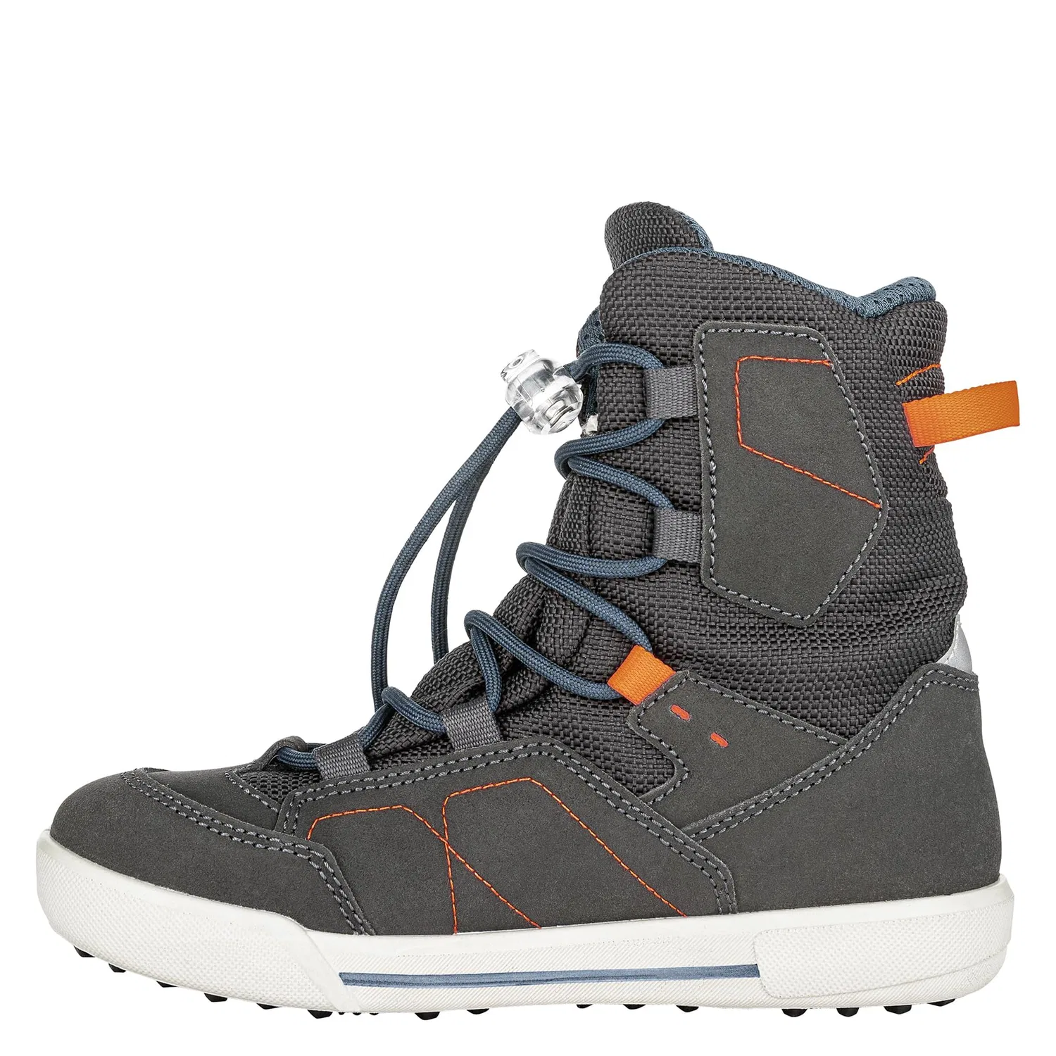 Детские зимние ботинки из кожи с мембраной Raik GTX LOWA, Black — фото 3