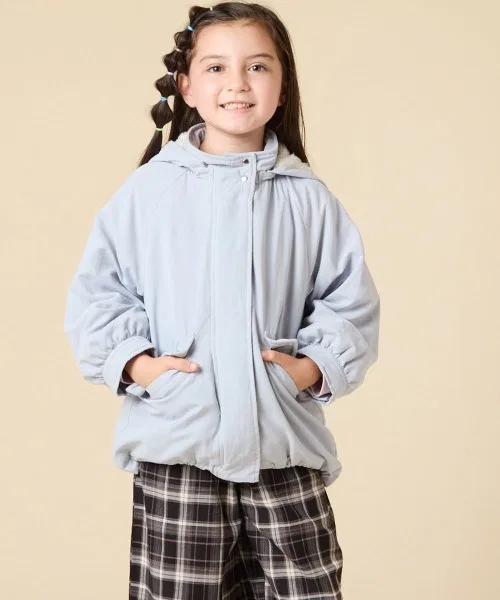 Детская куртка-парка с капюшоном, модель Mountain Parka, a.v.v, Light Blue
