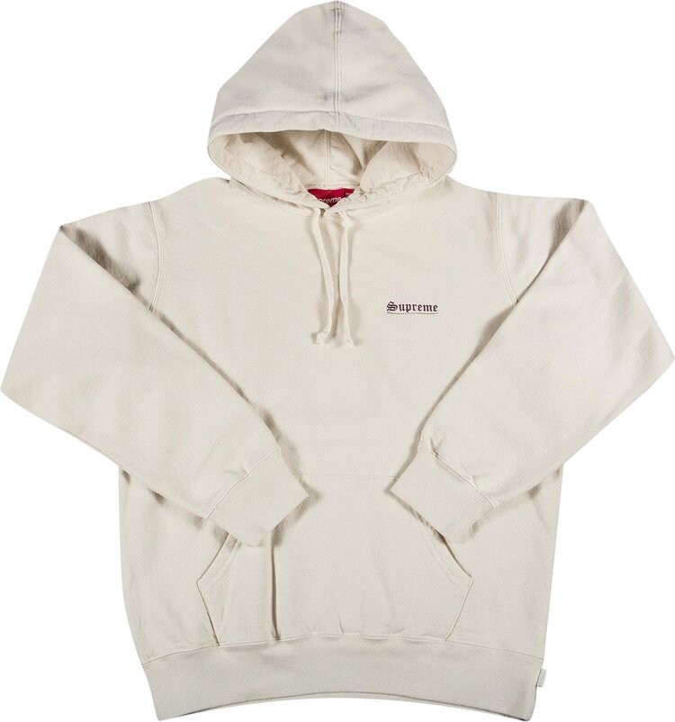 

Толстовка Supreme Mary Hooded Sweatshirt 'Natural', кремовый