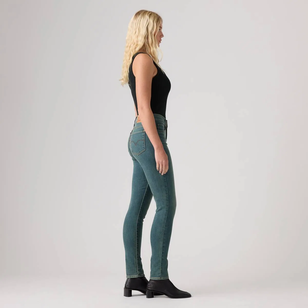 облегающие женские джинсы 311 Levi's, Tree Time - Medium Wash — фото 4