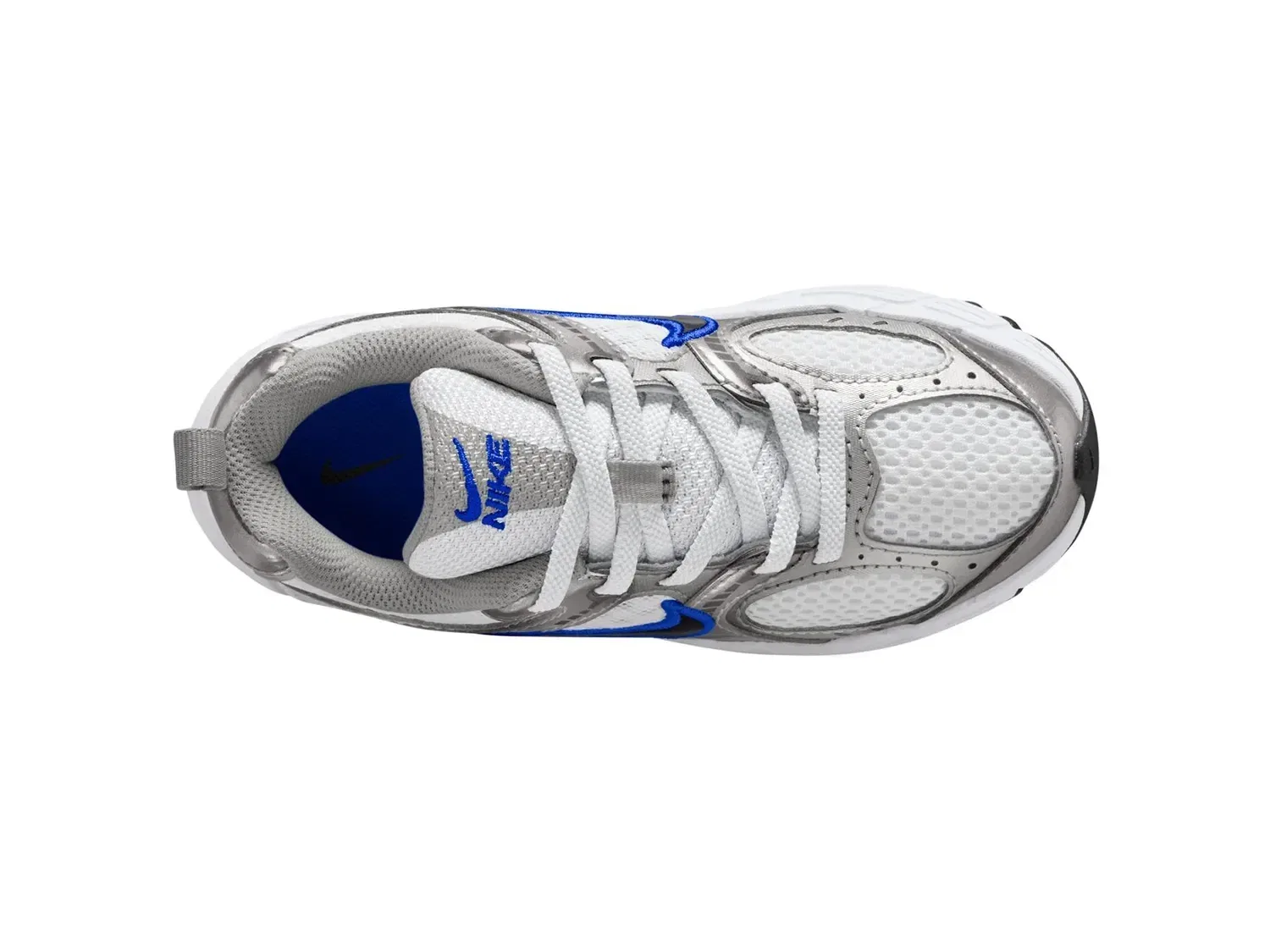 Кроссовки V5 RNR для мальчиков, Nike, бело-синие — фото 4