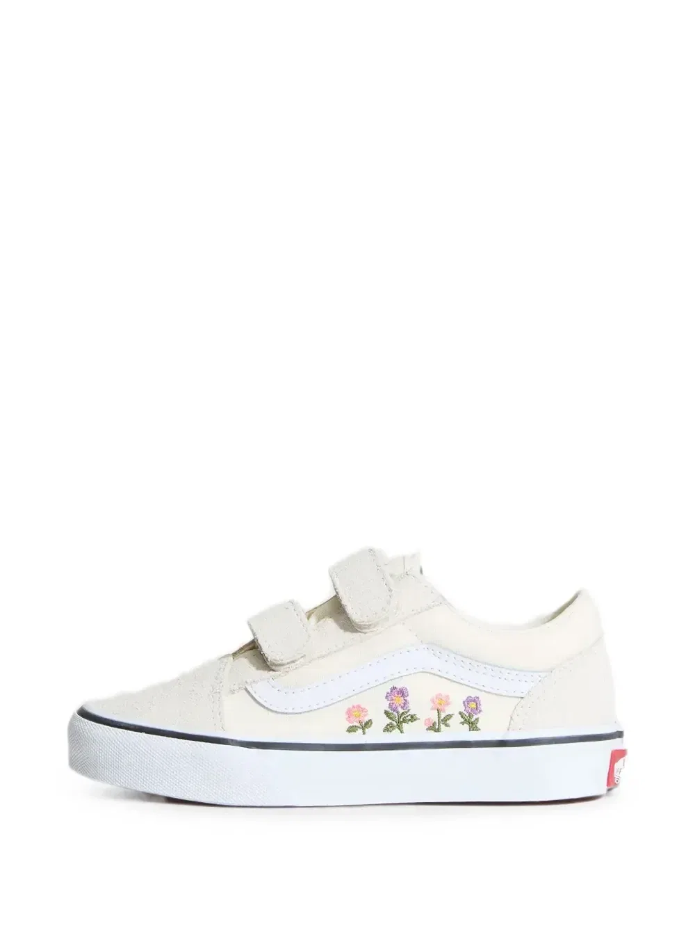 Кроссовки Old Skool V Vans Kids, бежевый — фото 2