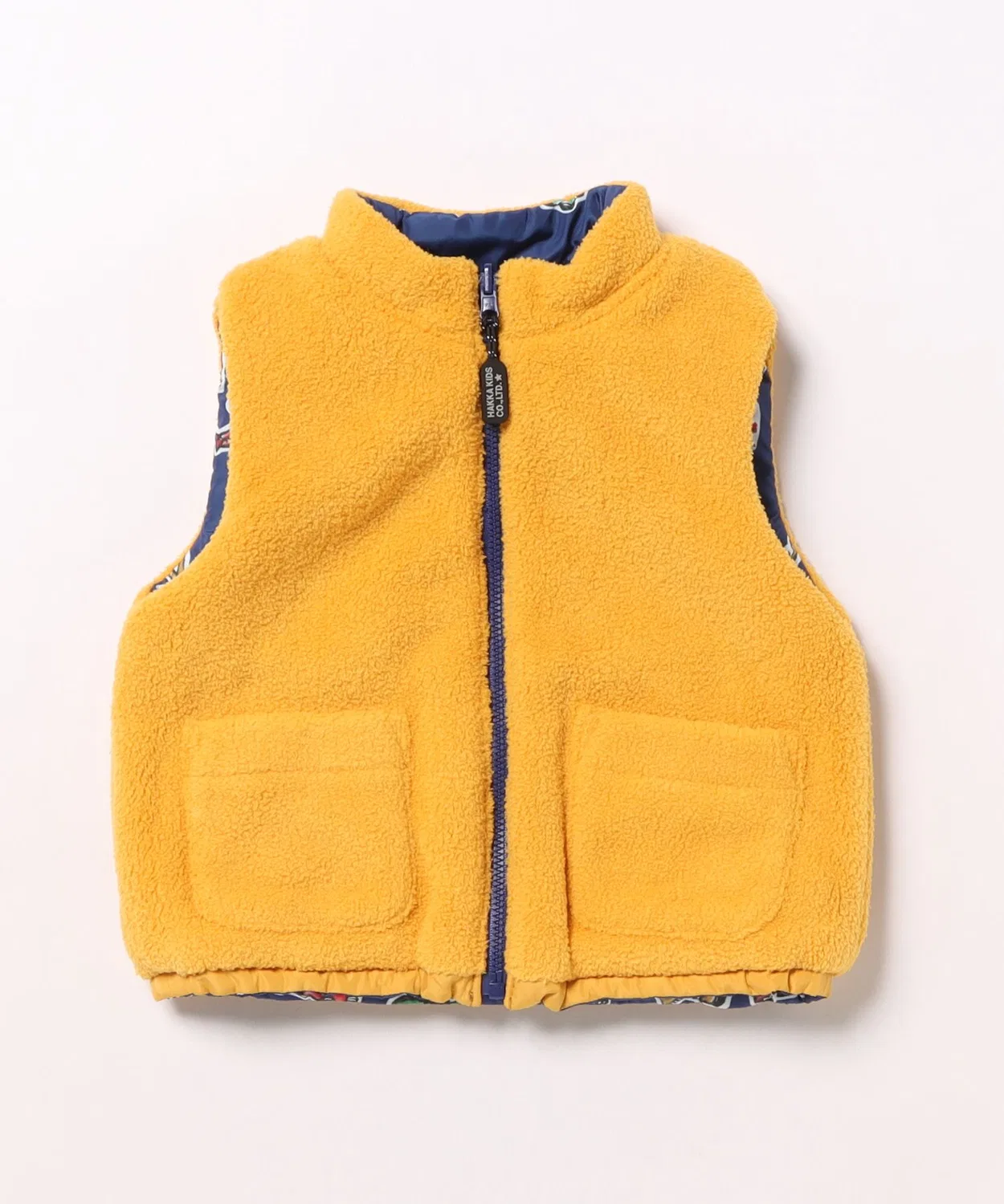 Детский жилет с принтом London Border Reversible Vest hakka baby, Red — фото 3