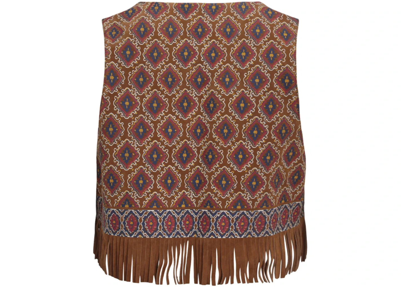 Мужской жилет с принтом Vest Gucci, Medium Brown — фото 2