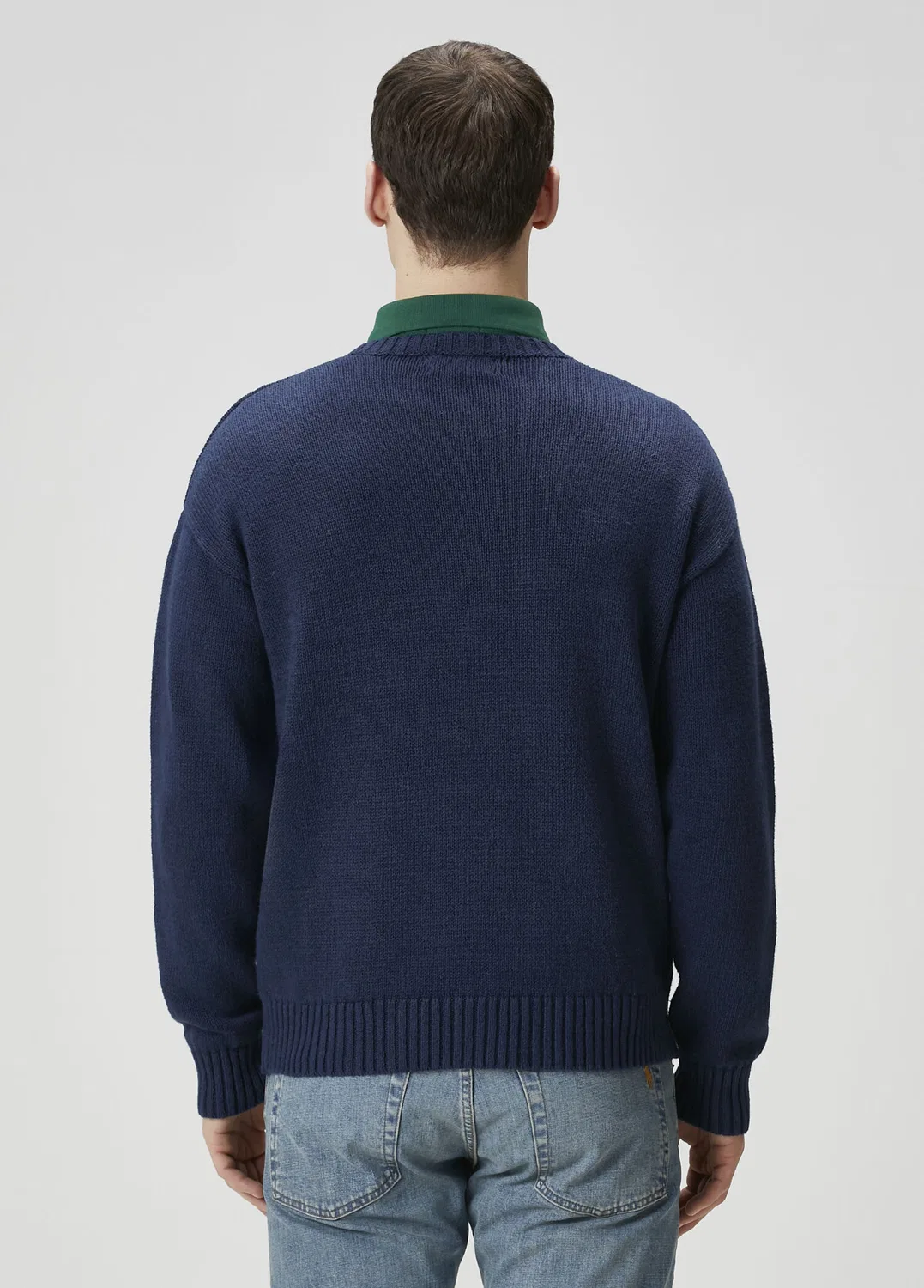 Казак Polo Ralph Lauren Lacivert Logolu Keten, navy — фото 4