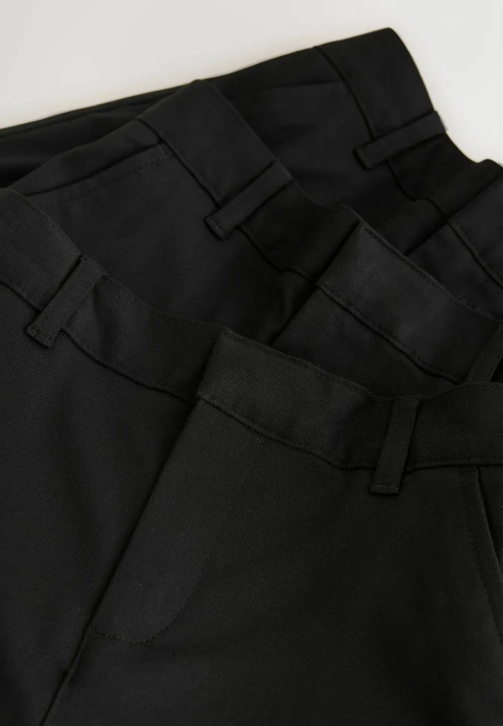 Стандартный крой - комплект из 3 обычных школьных шорт с застежкой Clarks, Black — фото 4